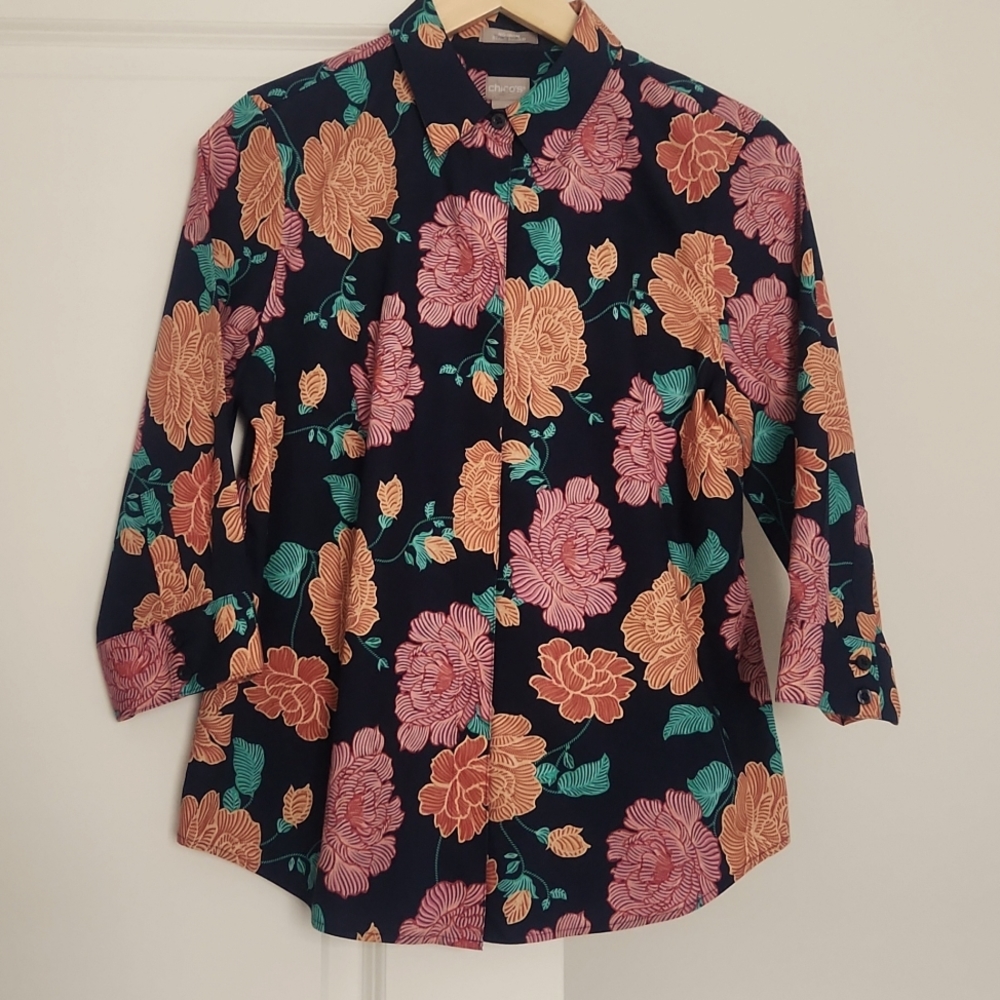 Chico's like new No Iron shirt